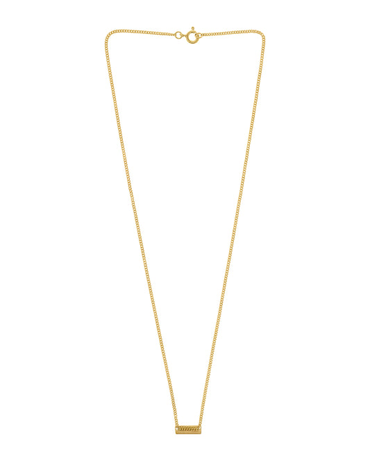 Colar com Peça Retangular Gili