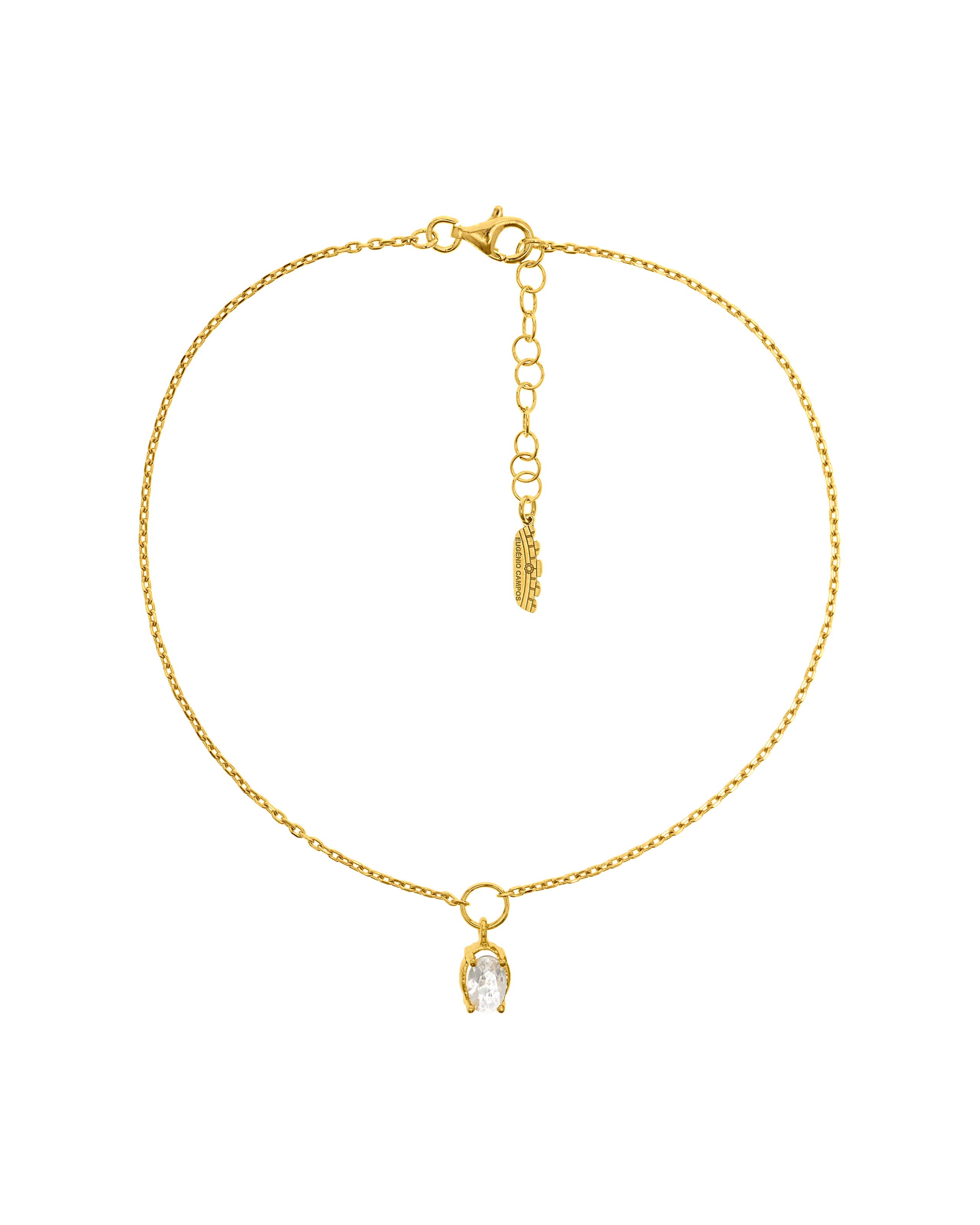 SEMANGKA OVAL QUARTZ FOOT BRACELET