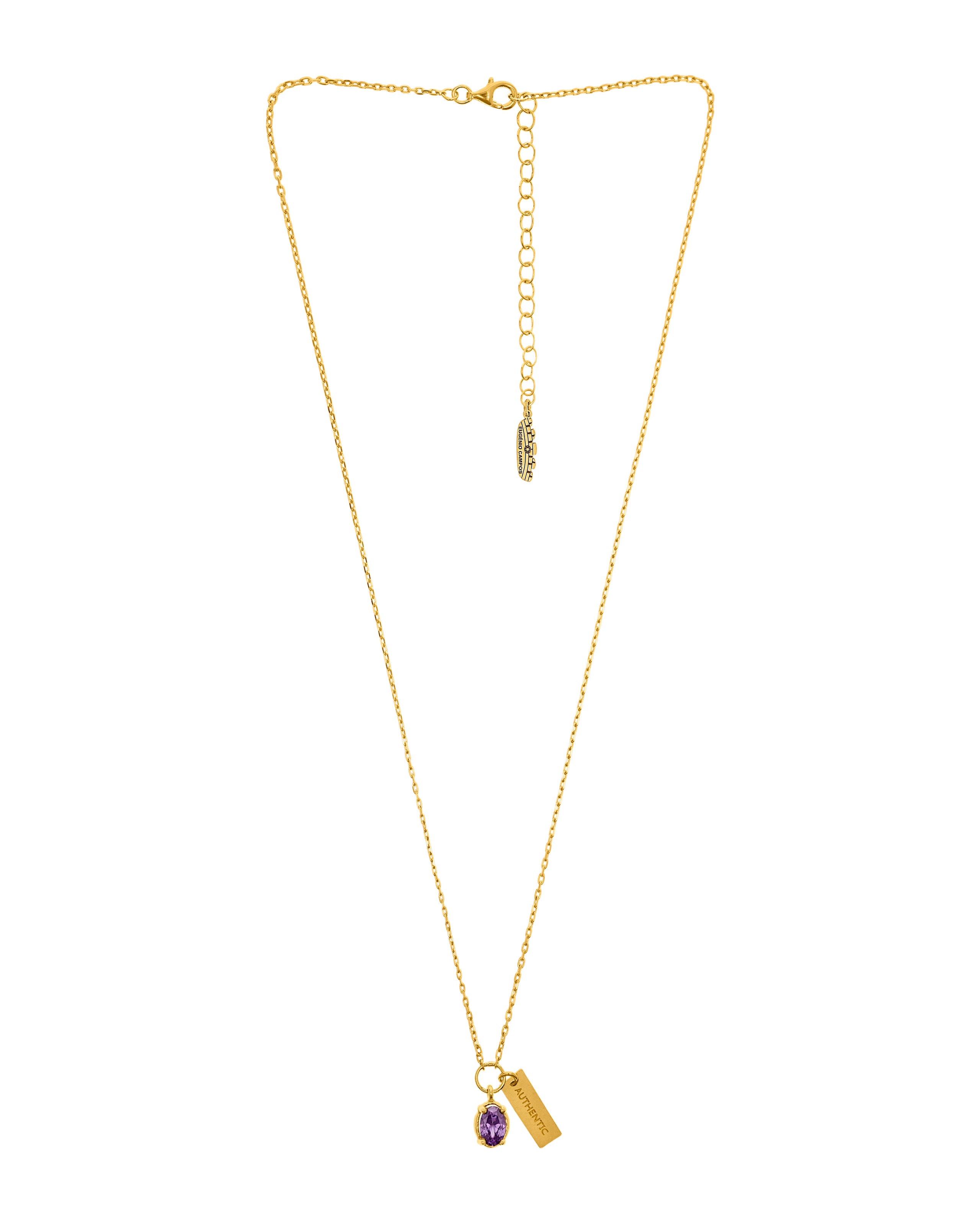 Necklace with Oval Bunga Quartz