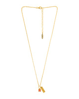 COLAR COM QUARTZO QUADRADO ORANYE