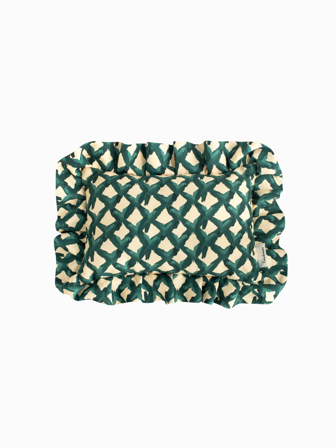 CUSHION WITH RUFFLE PIÑA