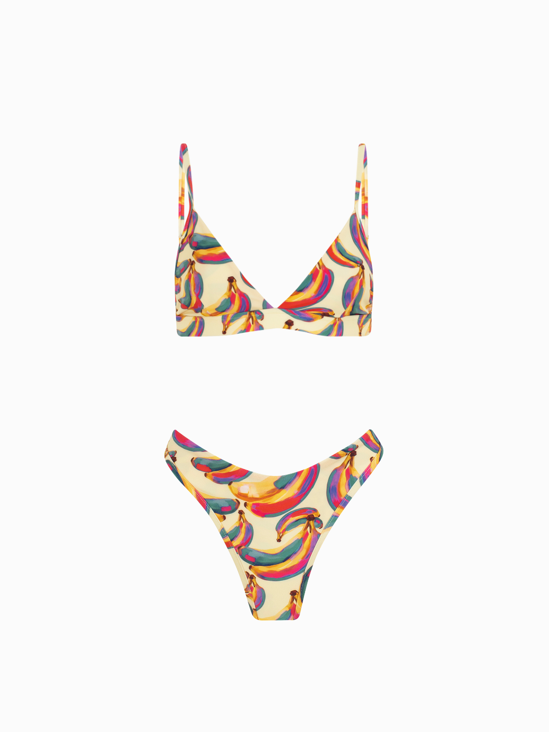 BIKINI TRIANGLE WITH BELT PLÁTANO