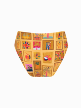 BRAGUITA TALLE ALTO CORTE REGULAR PLATANERA