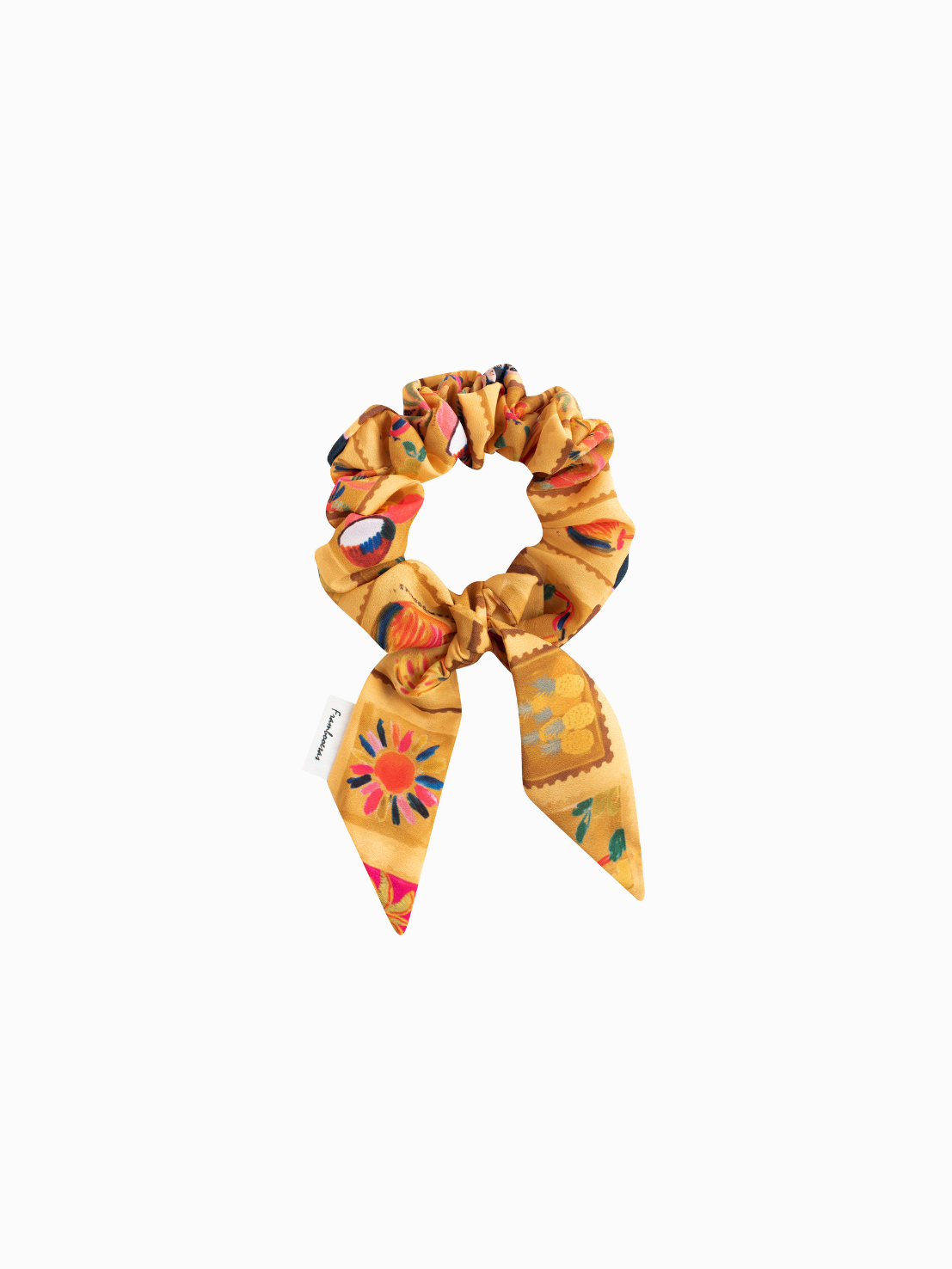 SCRUNCHIE WITH BOW PLATANERA