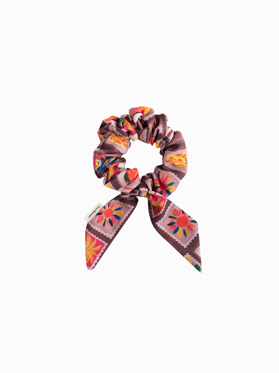 SCRUNCHIE WITH BOW PALMA