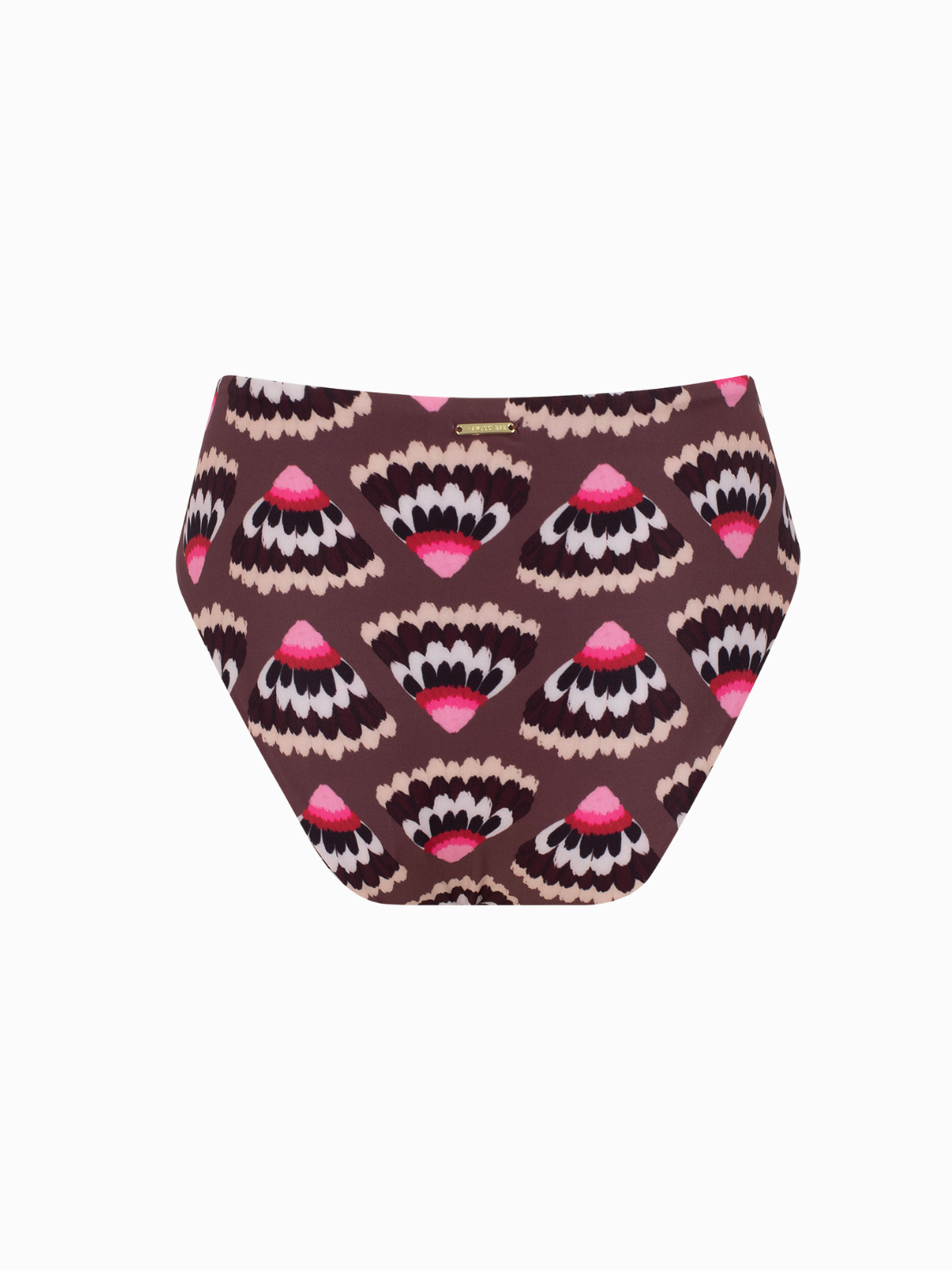 BOTTOM HIGH WAIST REGULAR CUT CACAO
