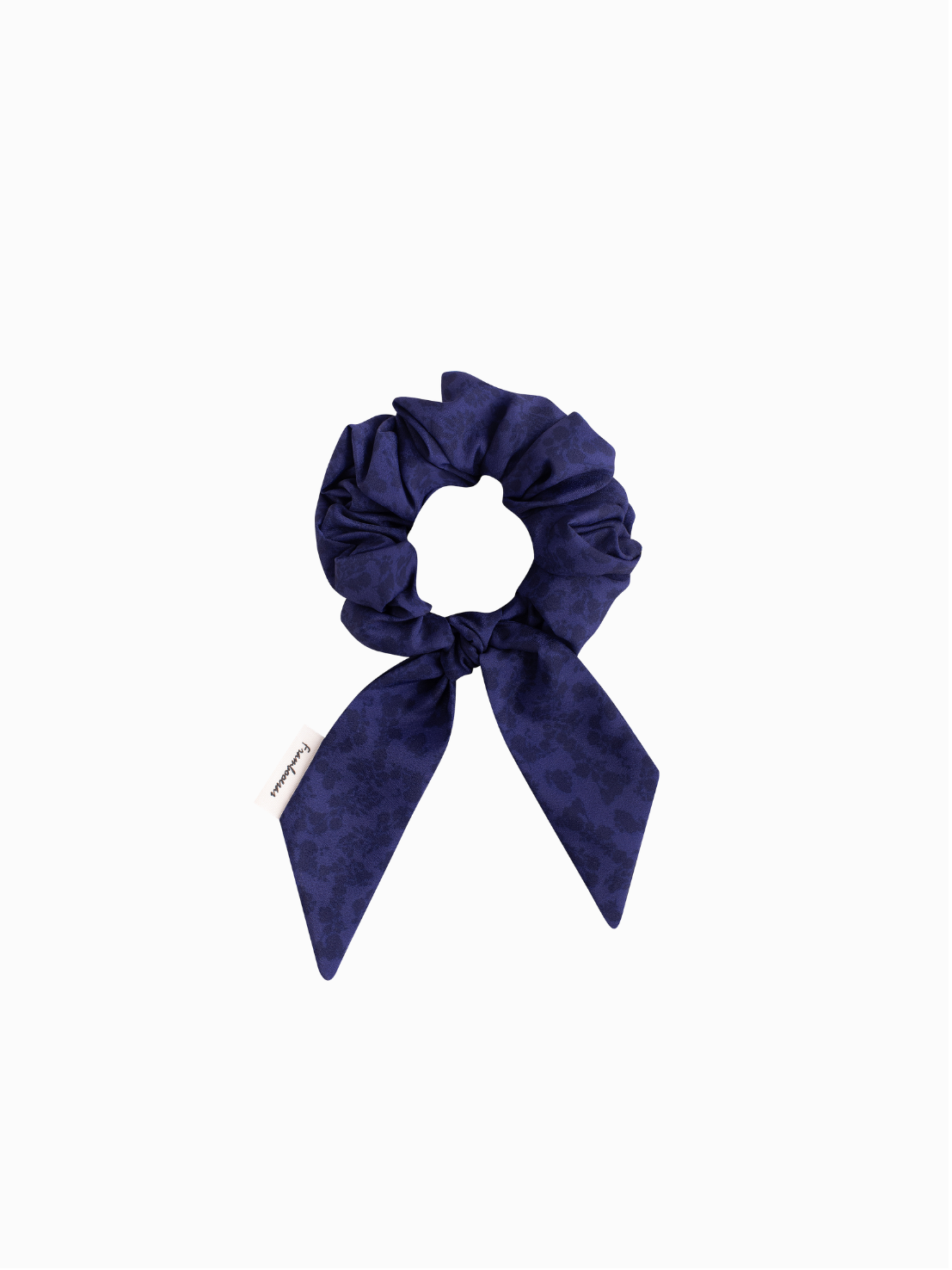 SCRUNCHIE CON LAZO CIELO