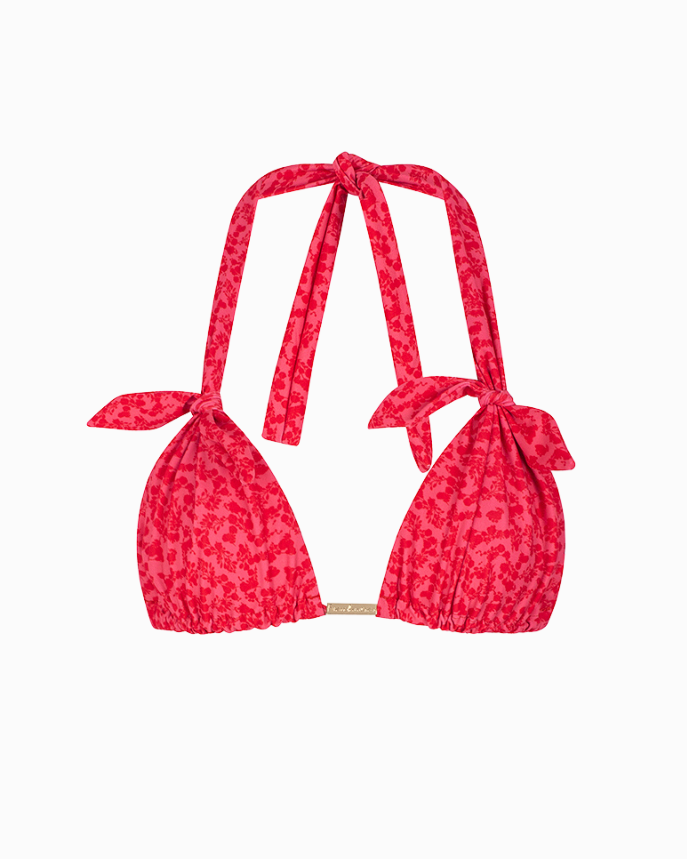 Top de Bikini Triángulo Con Lazo Buah