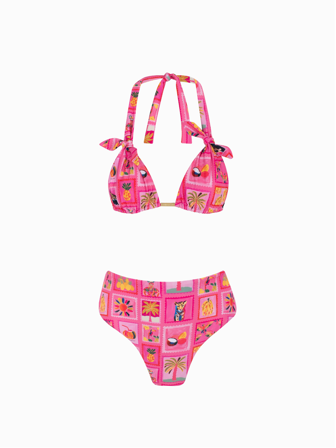 BIQUÍNI TRIÂNGULO COM LAÇOS PALOMINO