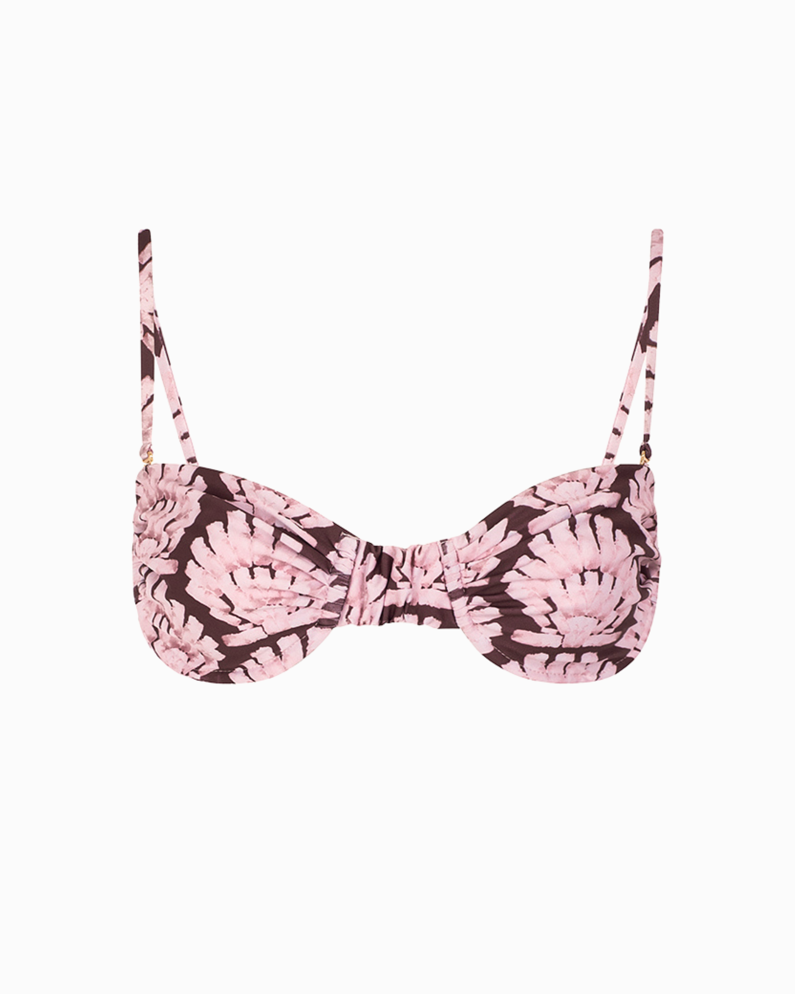 TOP BALCONETTE RUCHED KAYU