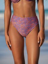 BOTTOM HIGH-RISE STRAP REGULAR CUT SANDIA