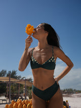 BIKINI TRIÁNGULO FRUNCIDO BIJAO
