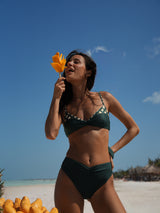 BIKINI TRIÁNGULO FRUNCIDO BIJAO