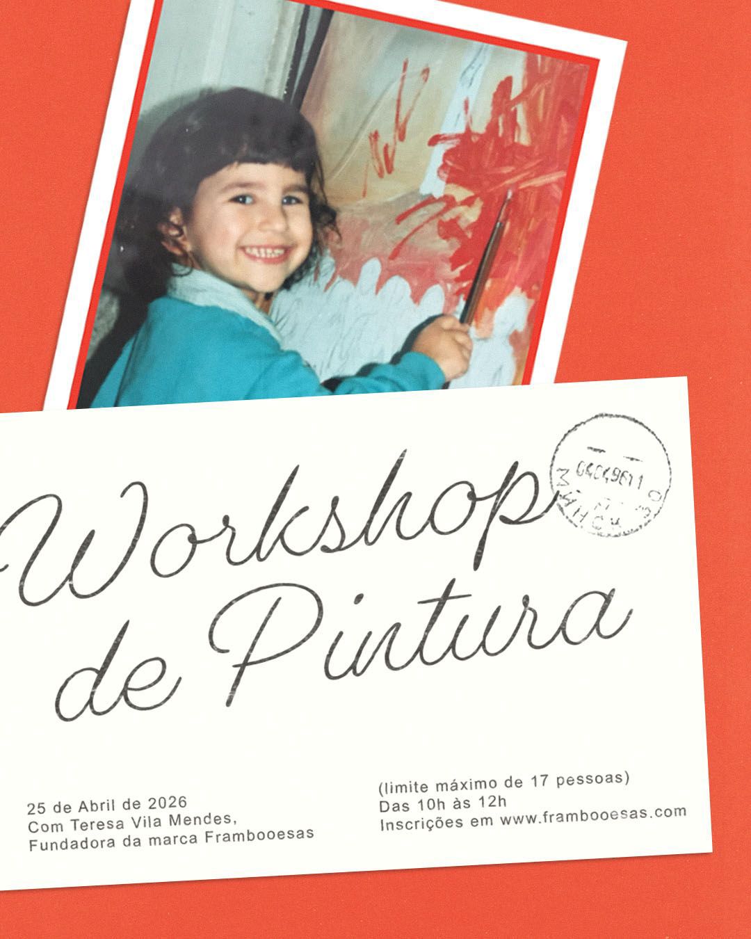 Bilhete Workshop Pintura